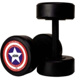 Gyming world® Set of 2 Rubber-Coated Round Dumbbe &hellip;
