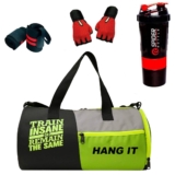 HANG IT Gym Bag Combo of Polyester with Shoe Compa &hellip;