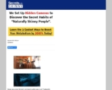 Hidden Cameras Reveal Secrets of the Skinny; and h &hellip;