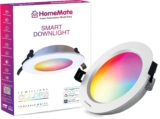 HomeMate WiFi Smart LED Downlight | 15 Watt, Round &hellip;
