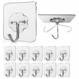 JIALTO Adhesive Hooks, Heavy Duty 5 kg Wall Hooks, &hellip;