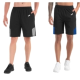 JUST RIDER Athletic Sports Shorts for Men with Zip &hellip;