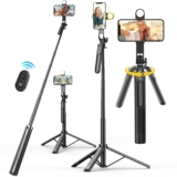 KINGONE Long Selfie Stick with Tripod Stand Alumin &hellip;