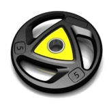 Konark Olympic weight plates 3 Holes Hand Grip Wei &hellip;