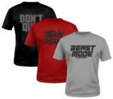 LEOTUDE Regular Fit Half Sleeve Round Neck Cottonb &hellip;