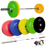 Leeway Olympic Weight Combo 30kg Set | Color Bumpe &hellip;