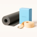Lifelong Yoga Combo Set: 4mm Mat, 6ft Belt, Block  &hellip;
