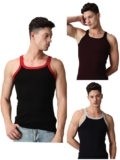 Lux Classic Gym Vest for Men | 100% Cotton Sleevel &hellip;