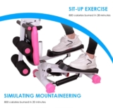Mini Stepper Exercise Machine with Resistance Band &hellip;