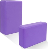 NETXE High Density Foam Yoga Block Brick Set of 2  &hellip;