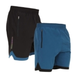 NINQ Mens 2 Pack Polyester Yoga Short Men Summer R &hellip;