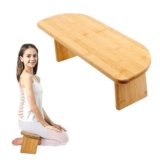 NOLAKH Wooden Meditation Bench – Portable Seiza  &hellip;