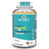 Naturyz Vegetarian Omega 3 Flaxseed + Sea buckthor &hellip;