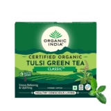 ORGANIC INDIA Tulsi Green Classic Tea 50 Tea bags