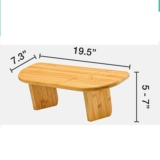 Portable Natural Wood Folding Bench Meditation Kne &hellip;