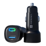 Portronics Car Power 30 Dual Output Fast Car Charg &hellip;