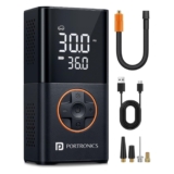 Portronics Vayu 3.0 tyre Inflator with 150 PSI Pre &hellip;