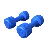 Protoner 5Kg PVC Dumbbells Set (1 Pair) Blue