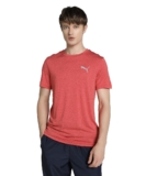 Puma Men’s Polyester Solid Slim Fit T-Shirt  &hellip;