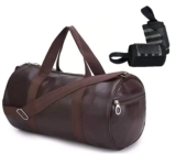 Raizex Combo Pack Of Pu-Leather Gym Bag Gym Duffel &hellip;