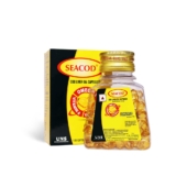 Seacod Cod Fish Liver Oil 100 softgel Capsules Wit &hellip;