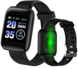 Smart Watch, Black, Heart Rate Monitor, Fitness Tr &hellip;