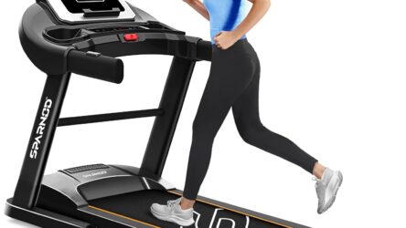 Sparnod Fitness STH-1200 Motorized Treadmill for H &hellip;