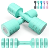 Sportneer Adjustable Dumbbells Set Home Gym, 0.9/1 &hellip;