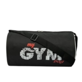 Sports Gym Duffle Bag with Shoulder Strap Black