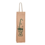 TOTEL Jute Water Bottle Bag (10x10x36 cm) with Stu &hellip;
