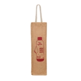 TOTEL Reusable Jute Water Bottle Bag (10x10x36 cm) &hellip;