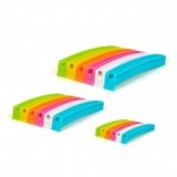 Tosaa 18 Pcs – 3 Different Size Plastic Food &hellip;