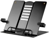 VOLO Book Stand – Adjustable Foldable Metal Book &hellip;