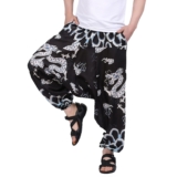 Whitewhale Men’s Cotton Solid Harem Pants Yo &hellip;