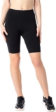 Women’s High-Waist Bike Shorts, Cotton Blend &hellip;