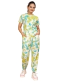 Women’s Printed Polyester Lycra Tracksuit Se &hellip;