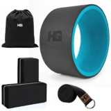 Yoga Wheel with 2 Yoga Blocks and Strap for Stretc &hellip;