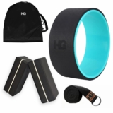 Yoga Wheel with 2 Yoga Blocks and Strap for Stretc &hellip;
