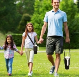 ZIBUYU® Water Bottle Carrier Bag, Black Cup Holde &hellip;