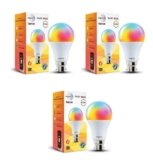 wipro 12.5W B22D Wi-Fi Smart LED Bulb with Music S &hellip;