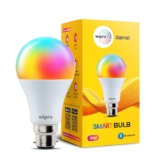 wipro 9W Bluetooth Enabled Smart Bulb B22 | 16 mil &hellip;
